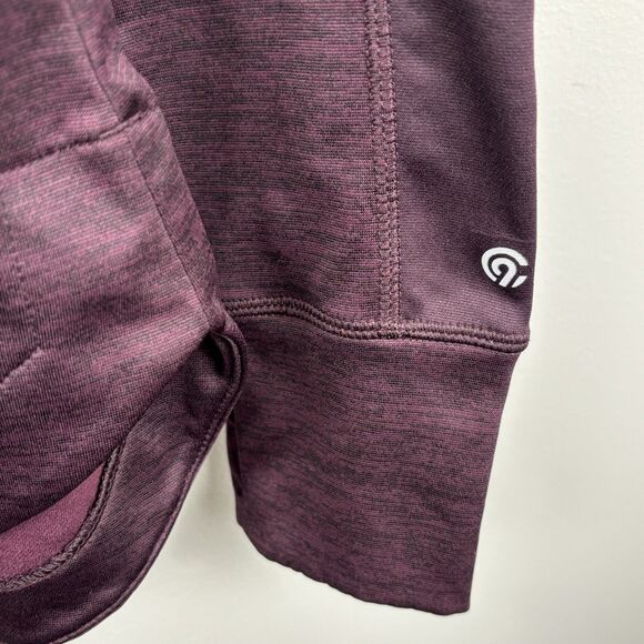 C9 By Champion Activewear Top Women's Large Long Sleeve Purple Swirl Thumb - Picture 4 of 9